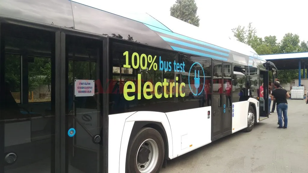 Autobuze electrice, la Buzău
