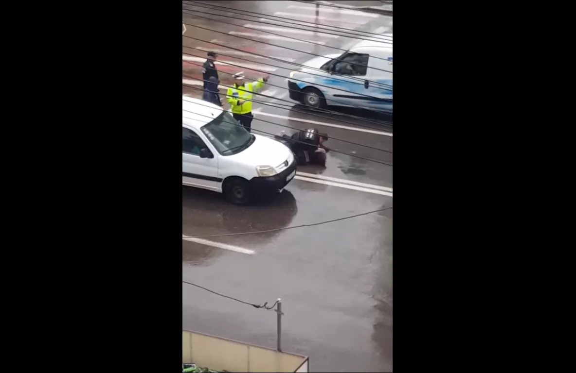 Pieton accidentat grav, pe Bulevardul Unirii