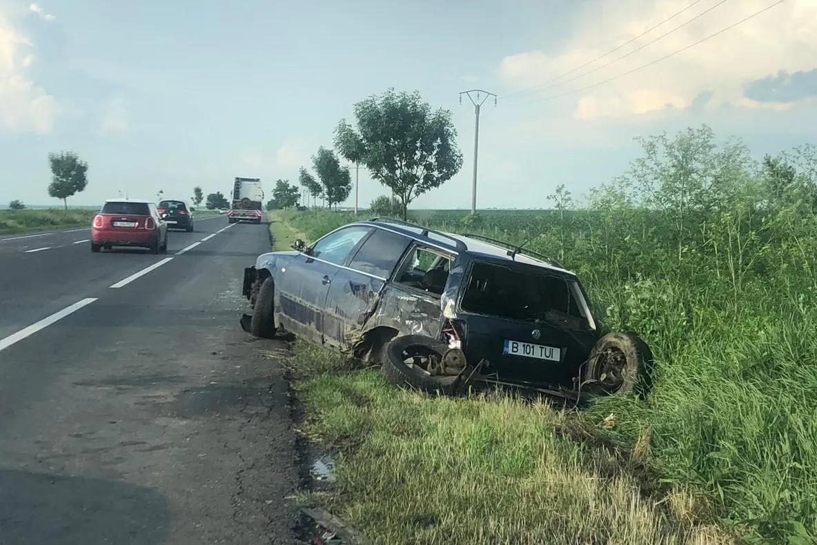 Încă un accident, pe DN2E85