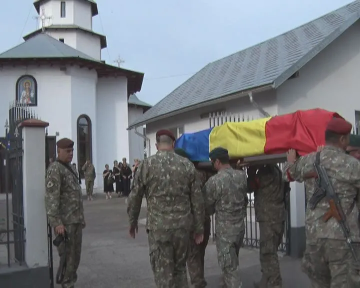 Trupul sublocotenentului  Ciprian-Ştefan Polschi a ajuns la Buzău