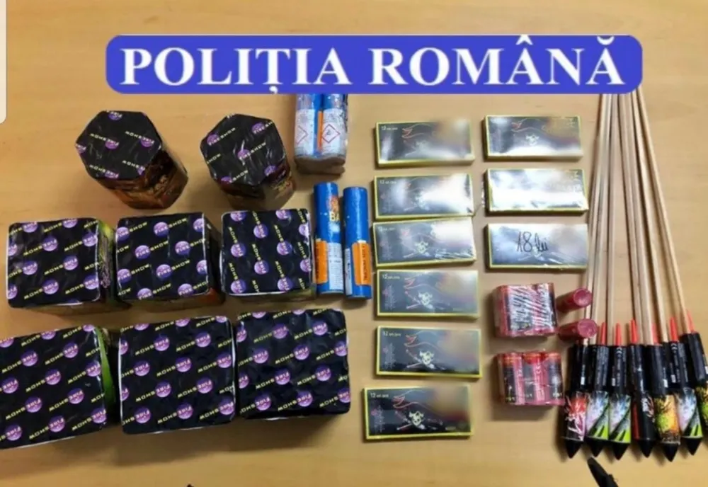  Dosar penal pentru "orice operaţiuni cu articole pirotehnice efectuate fără drept"