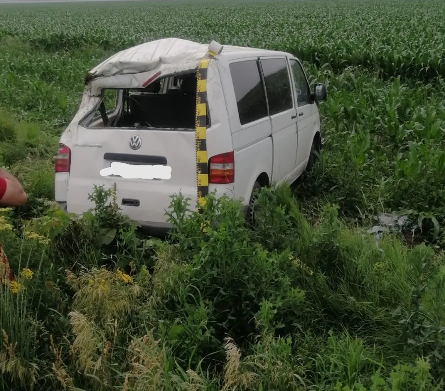 Accident cu 4 victime pe DJ202 la intersecție cu DJ202 E