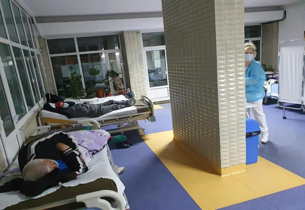 Spitalul Județean Buzău blocat de pacienții COVID