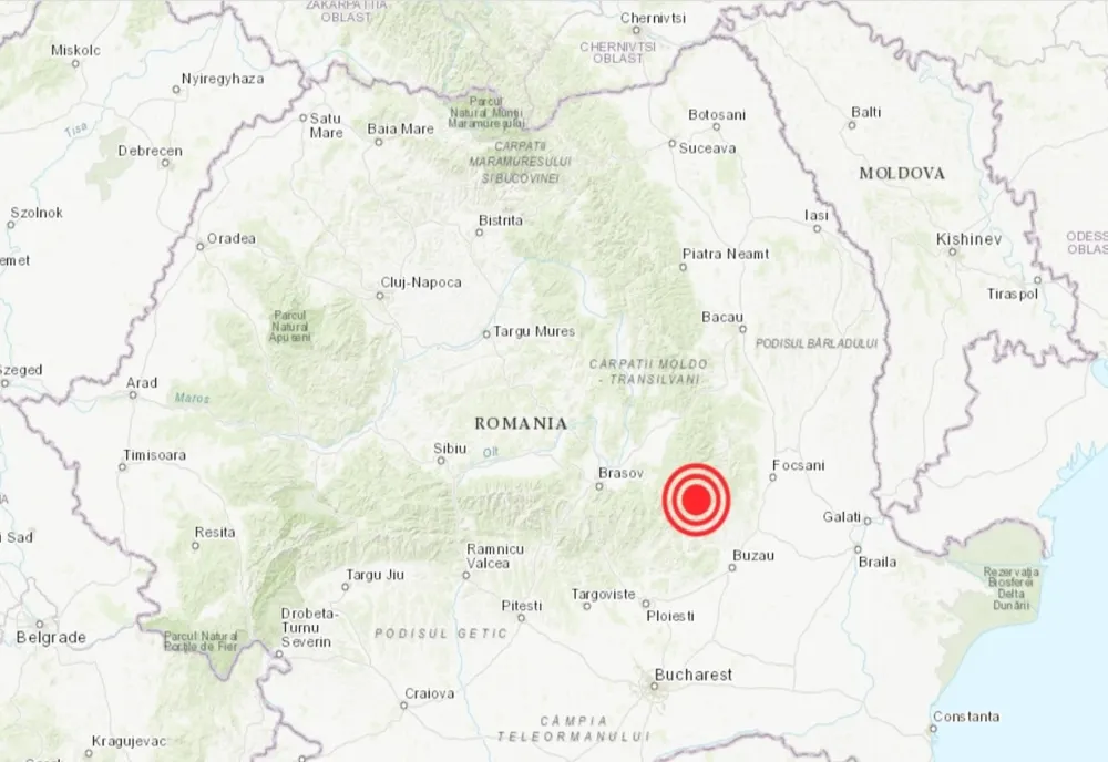 Cutremur cu magnitudinea de 3,5 grade pe scara Richter