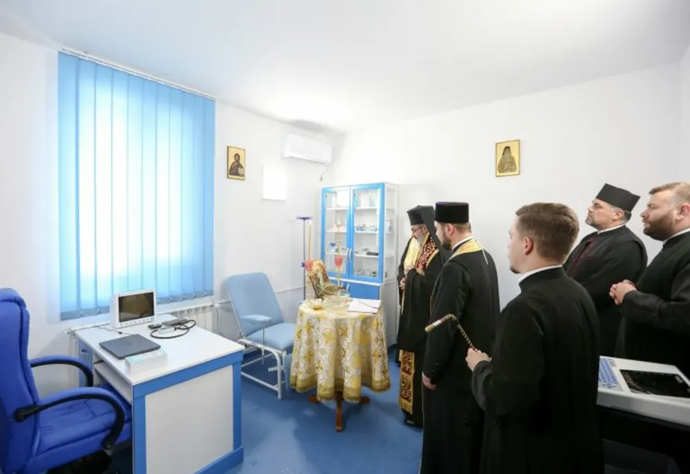 Înaltpreasfințitul Părinte Ciprian, Arhiepiscopul Buzăului și Vrancei, a binecuvântat lucrările de amenajare a noii infirmerii situate în incinta Centrului Eparhial din Buzău