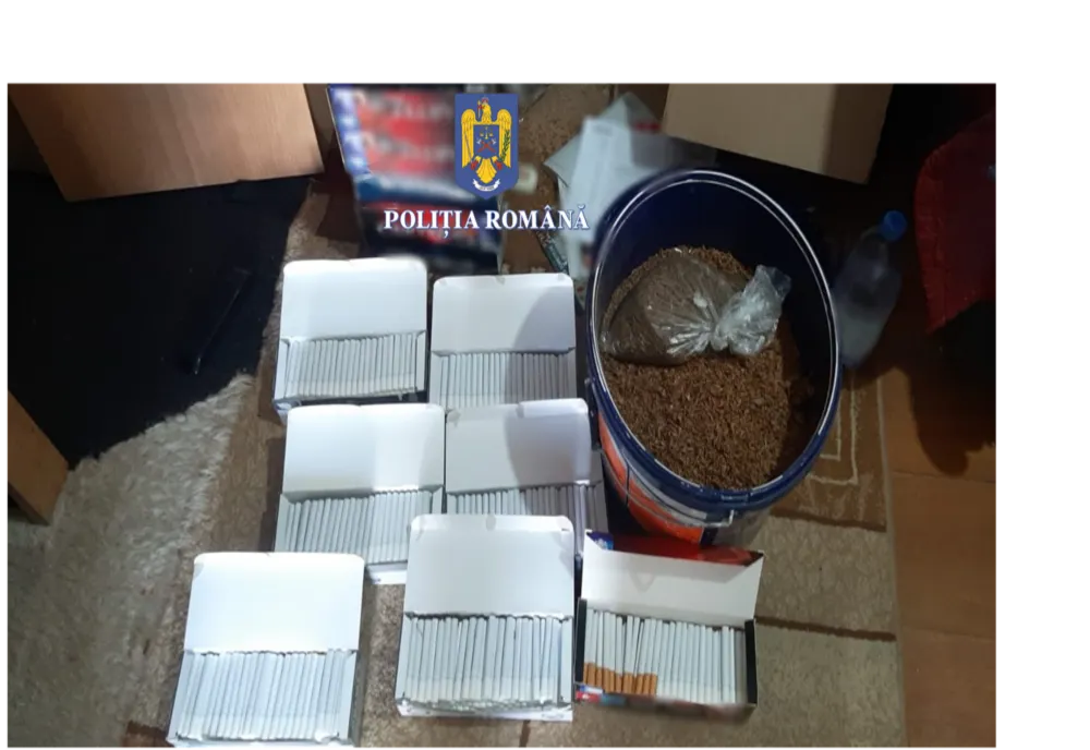 Foto+video: Percheziții la persoane bănuite de producere, deținere și comercializare ilegală de tutun