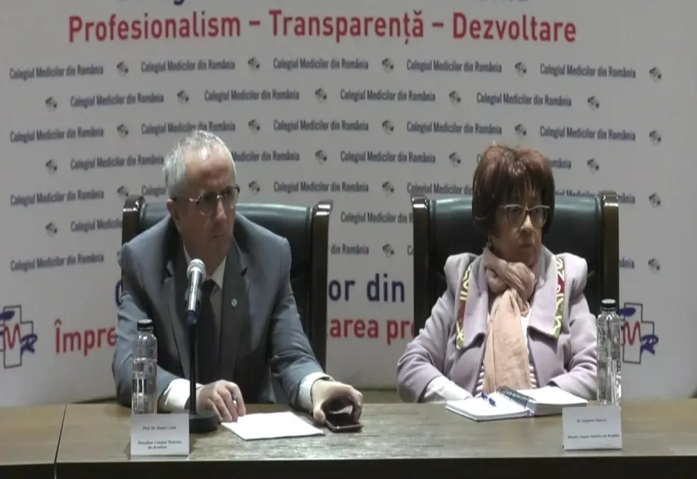 Preşedintele Colegiului Medicilor: Sistemul medical la nivel naţional trebuie adaptat la resursa umană disponibilă