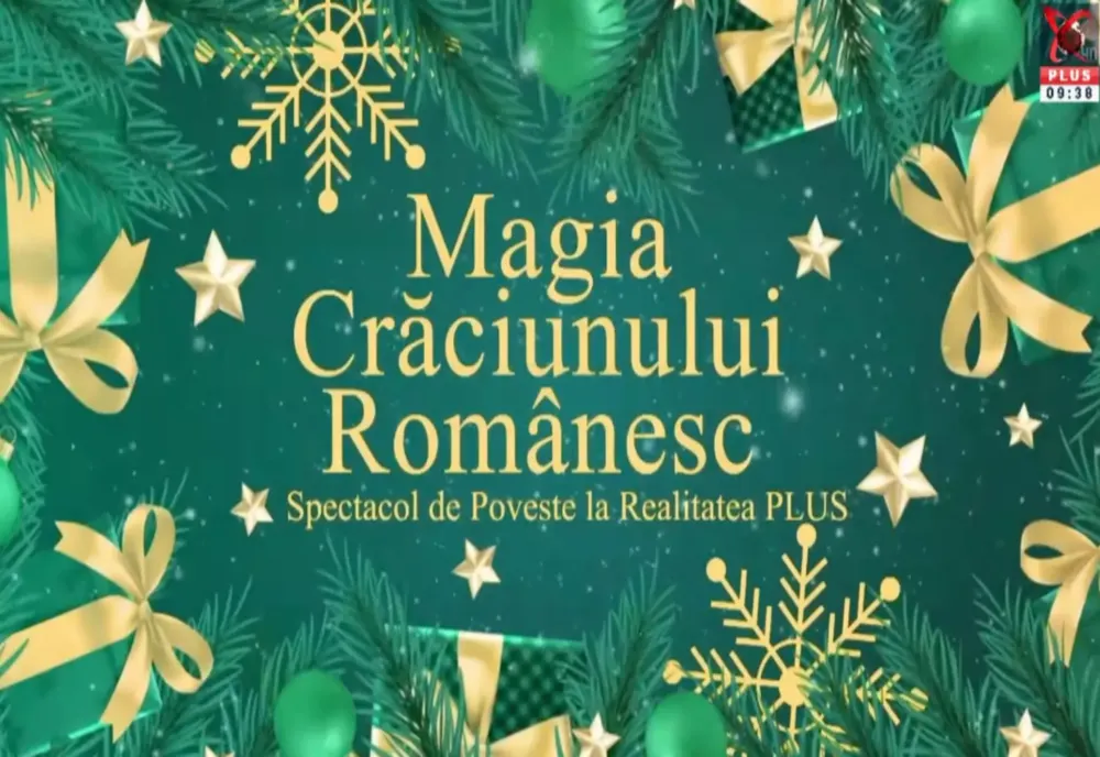 Crăciun autentic românesc la Realitatea PLUS!
