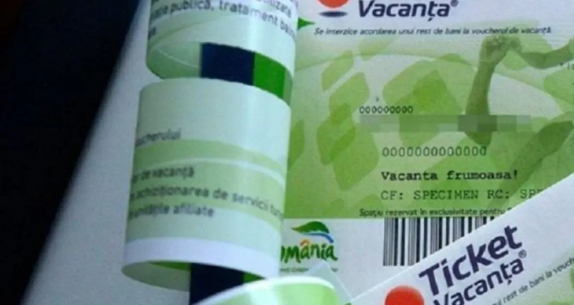 Decontările voucherelor de vacanță au scăzut cu aproape 49% în primele opt luni din 2026