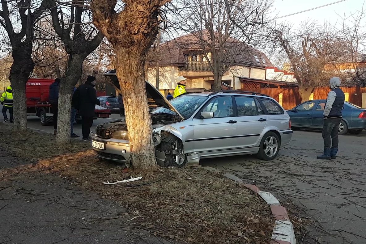 Accident, pe strada Nicolae Titulescu