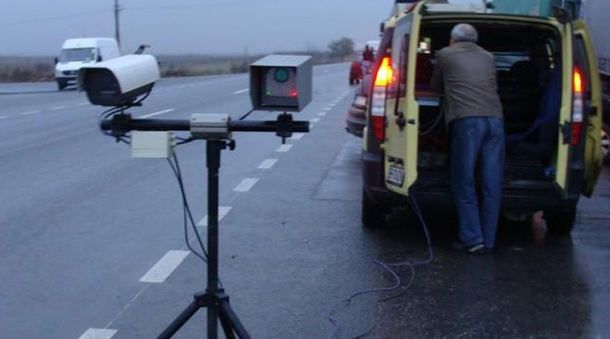 Camere mobile pentru rovinietă la Poșta Câlnău. Consola fixă a fost distrusă de un șofer