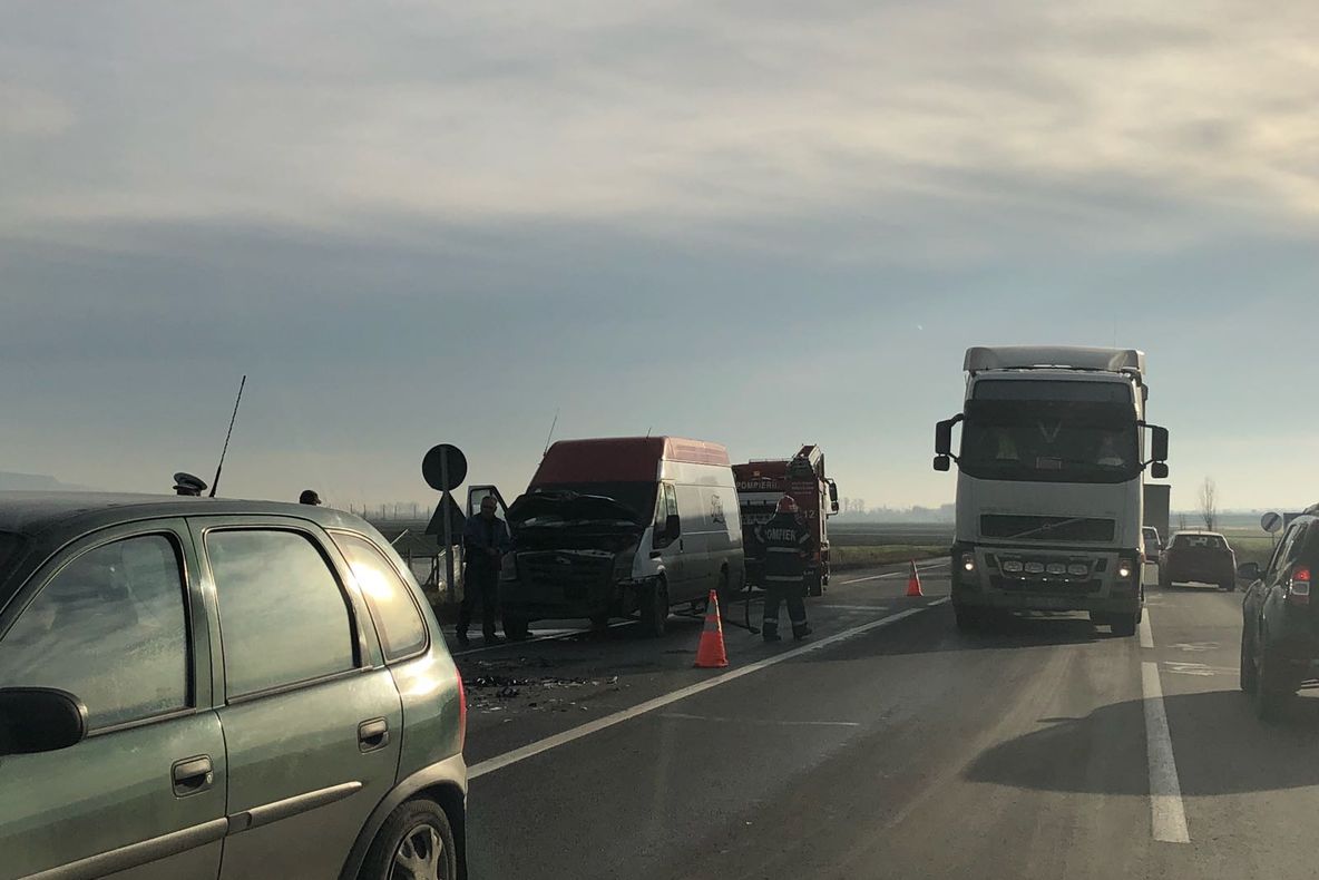 Încă un accident, pe DN2E85