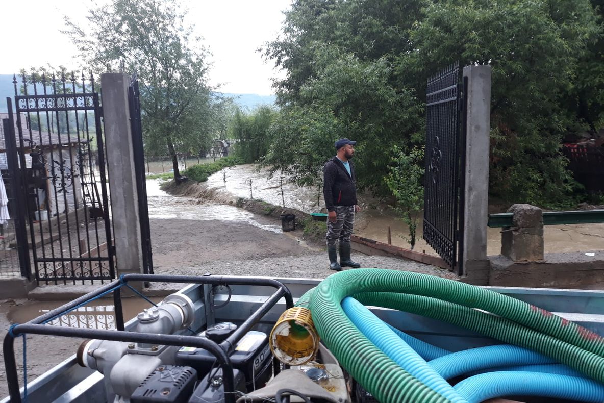 Cod roșu de inundații pentru județul Buzău