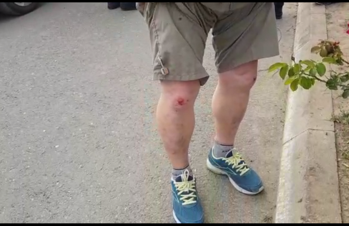 Video Bătaie, la propriu, pe un loc de parcare, la Buzău Fest