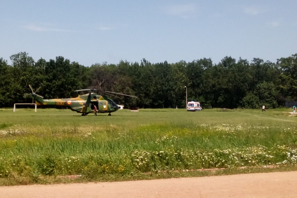 Militarul american rănit la Boboc a fost transferat la Spitalul Militar din capitală