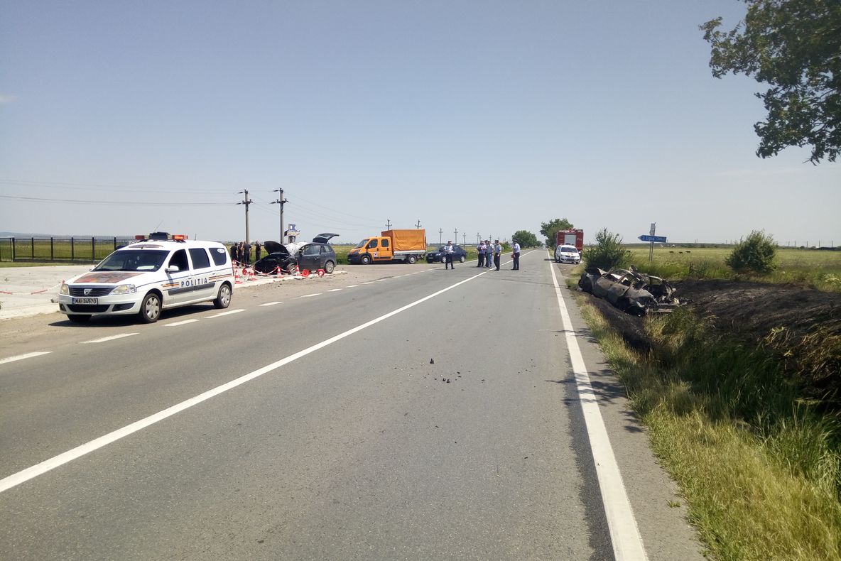 Accident grav la intersecția cu Lipia. Un octogenar a provocat dezastrul