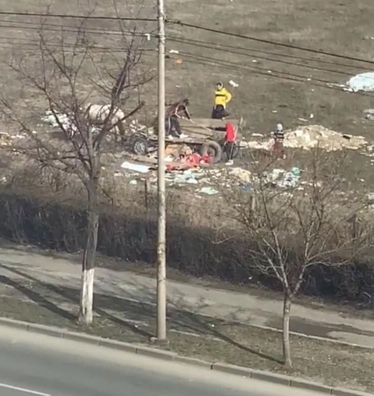 Terenurile din jurul Buzăului, transformate în gropi de gunoi. Polițiștii locali, în alertă