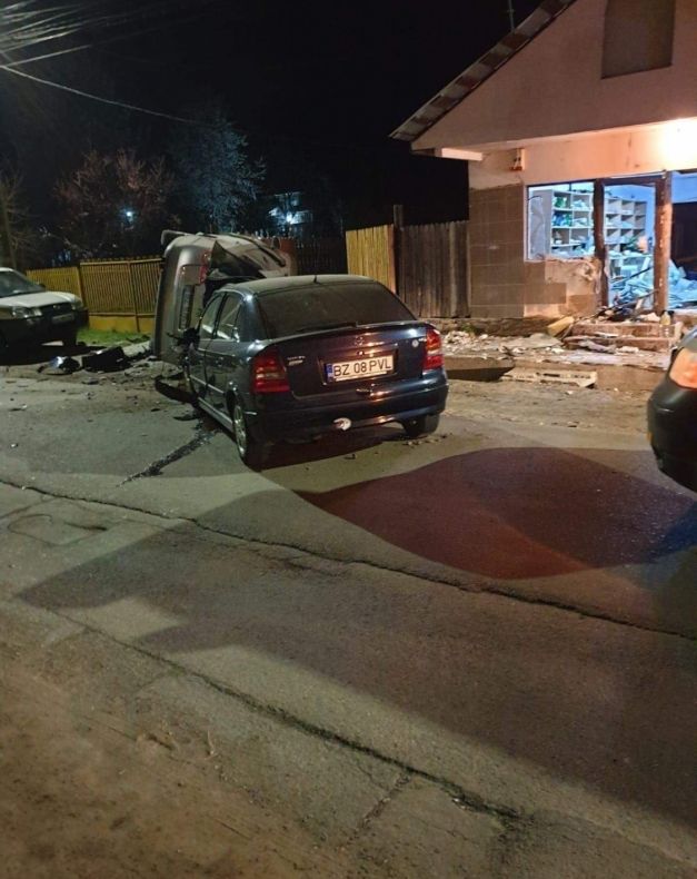 Magazin distrus complet, de un tânăr teribilist