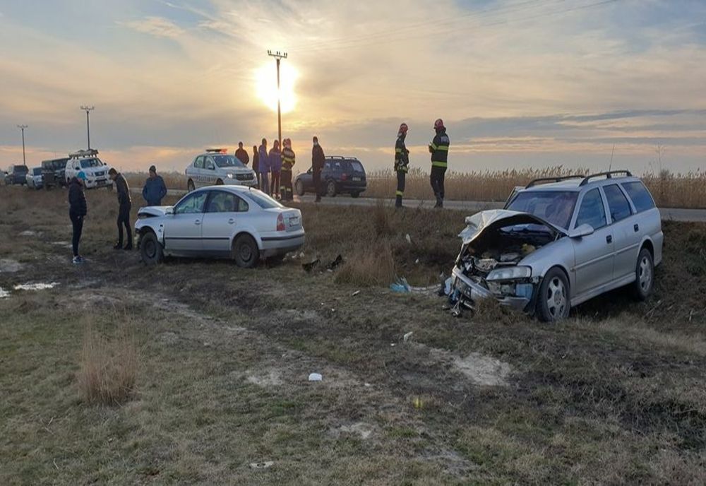 VIDEO: Accident cu 4 victime pe DJ203D