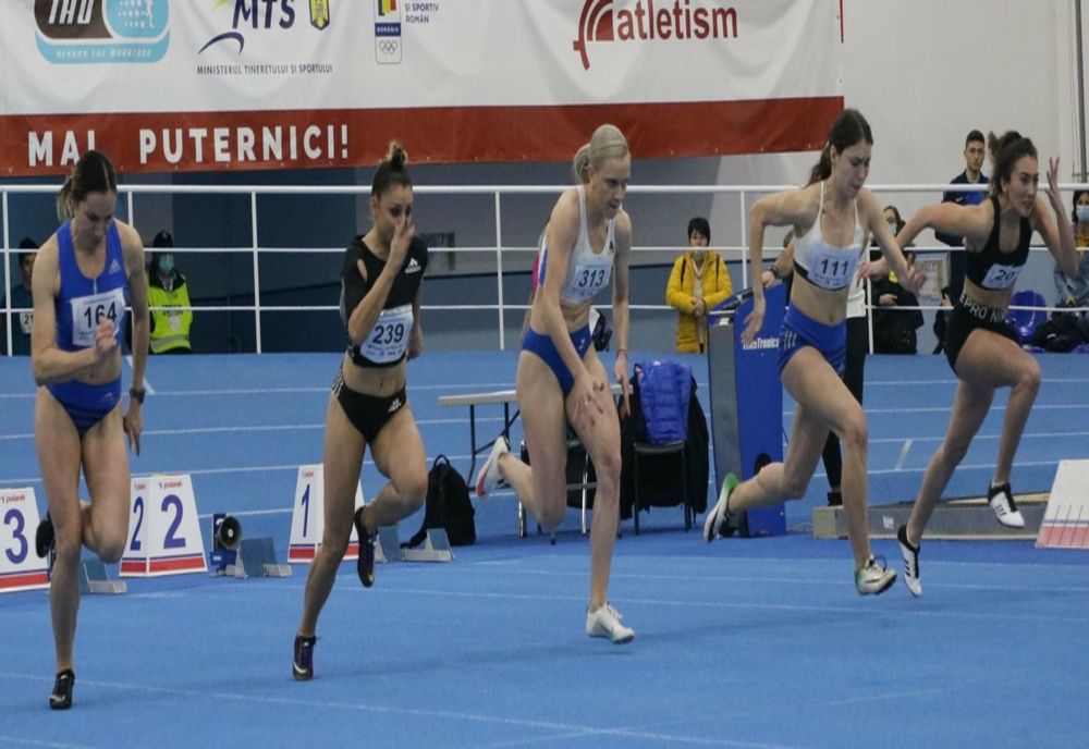 Buzoianca Marina Baboi cea mai rapidă la 60 m plat