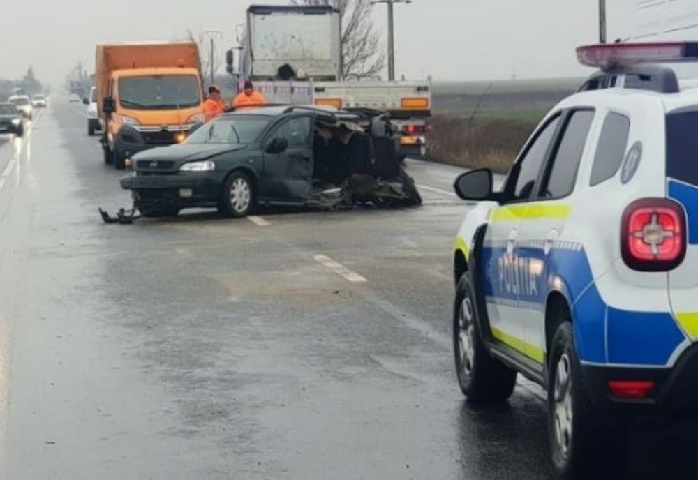 Accident cu două persoane rănite pe DN2 E85
