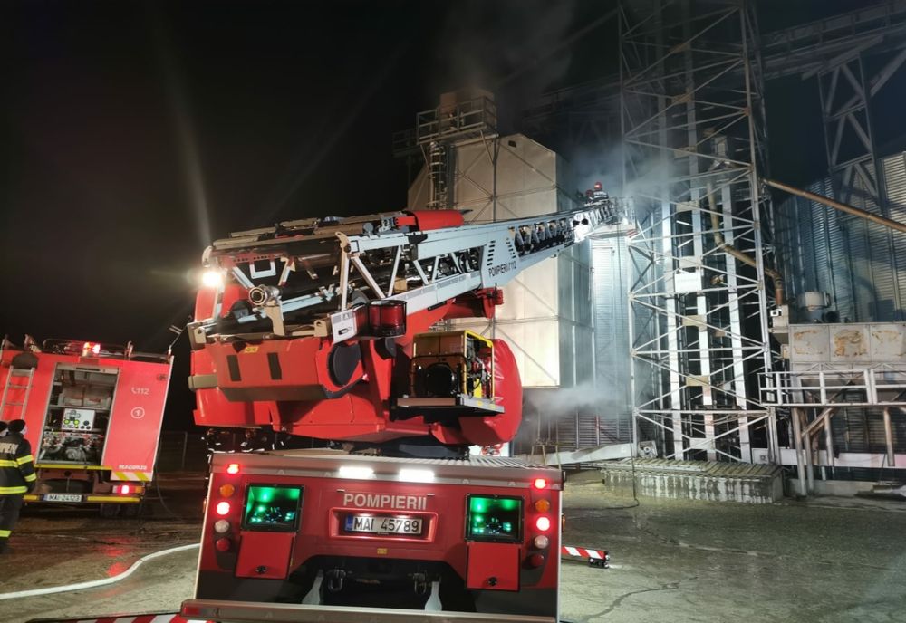 Incendiu în noaptea de Revelion