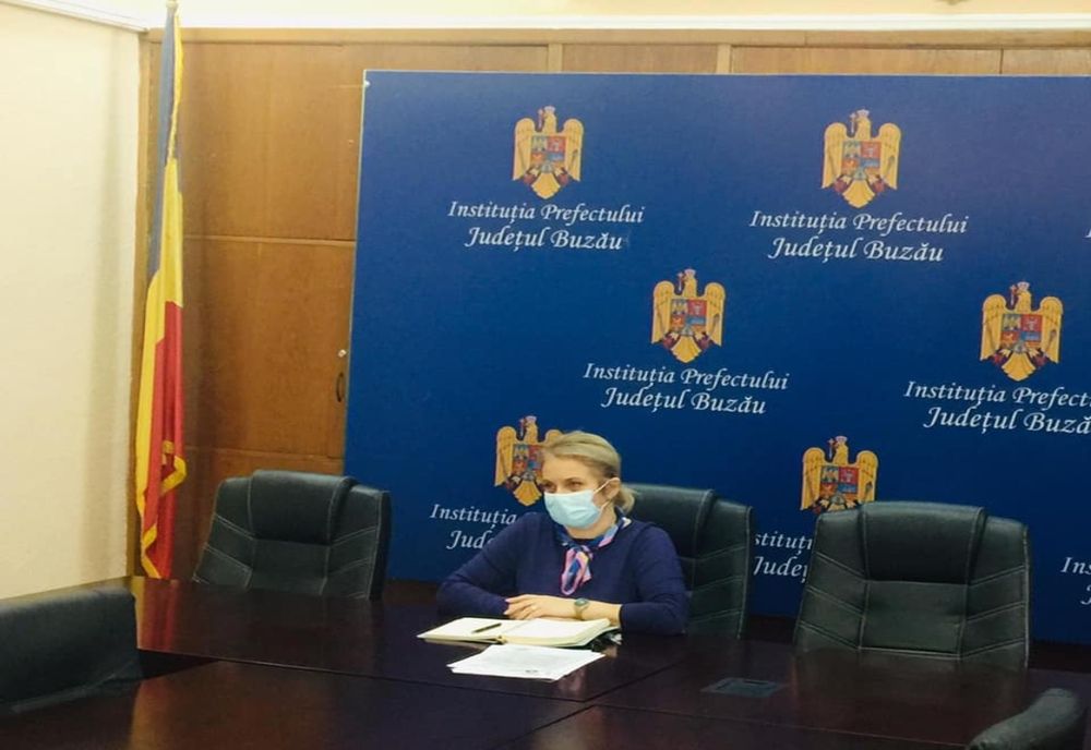 Subprefectul Adina Moiseanu a preluat atribuțiile de prefect al județului Buzău