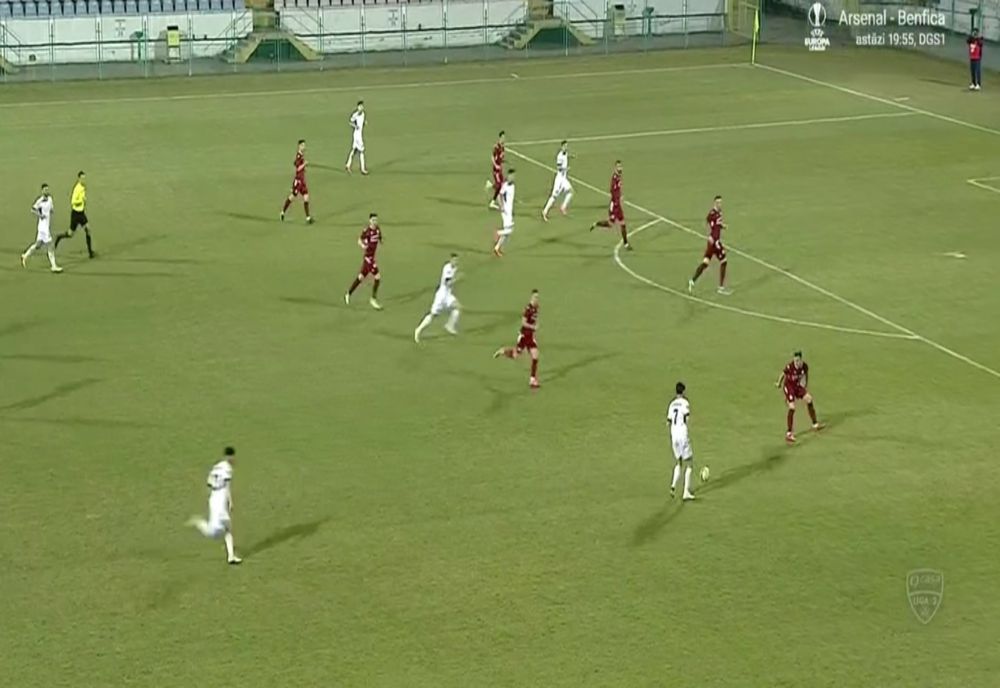 Remiză fără goluri în prologul etapei a 17-a între Gloria Buzău și Rapid București