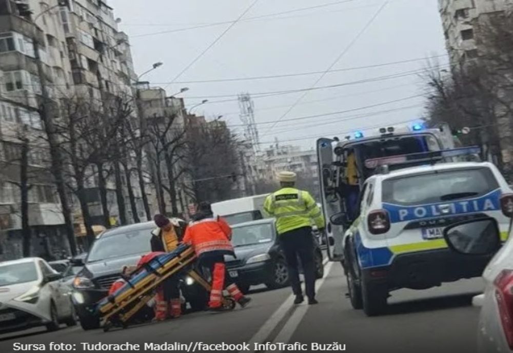 Trafic dirijat pe Bulevardul Unirii Sud, accident de circulație