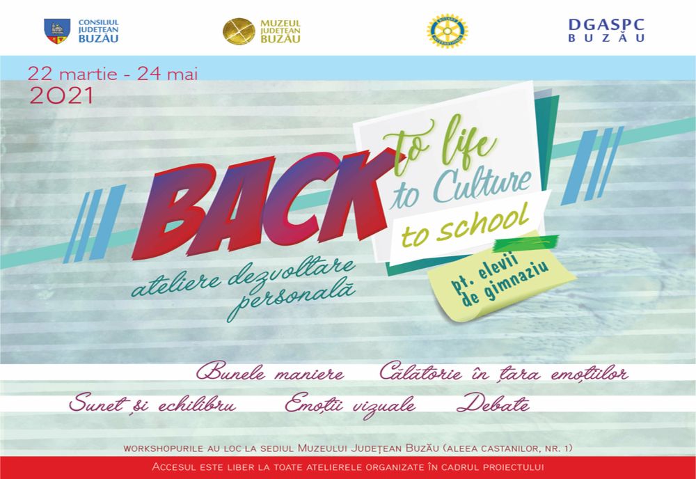 Back to Life, Back to Culture, Back to School