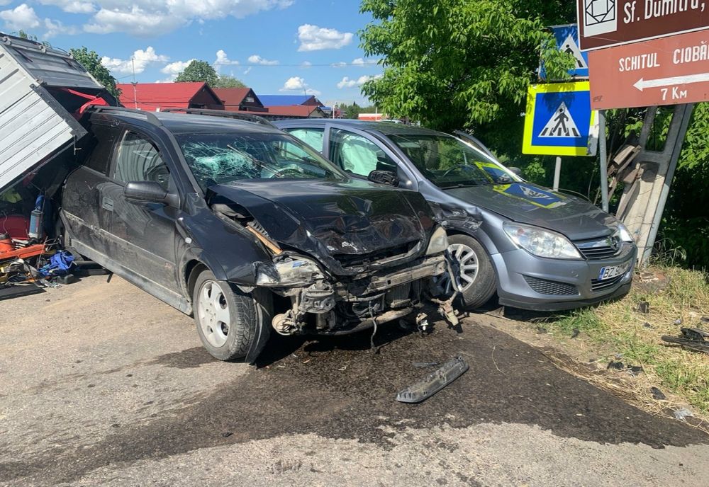 Accident pe DN1B, în zona Popasului Merei