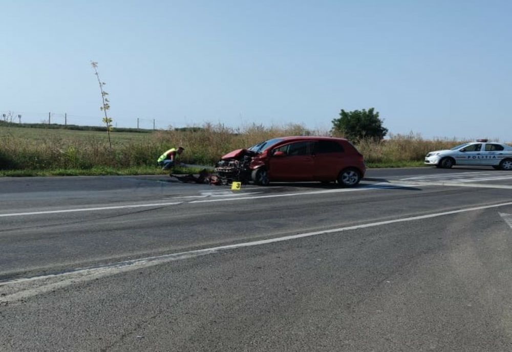 Foto: Accident cu 3 victime în afara localității Merei