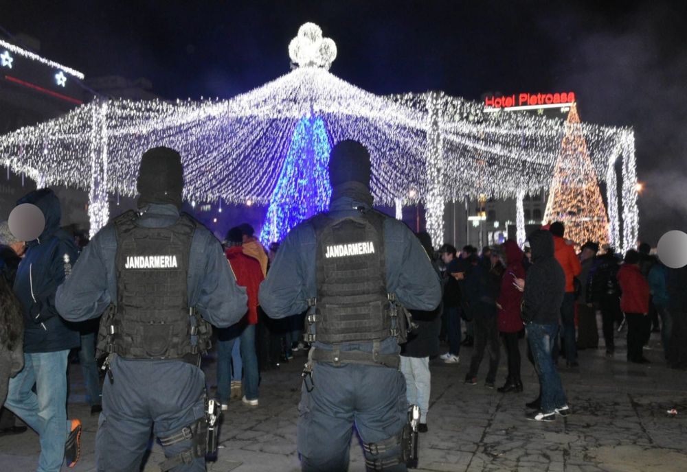 Jandarmii vor întâmpina Noul An alături de buzoieni