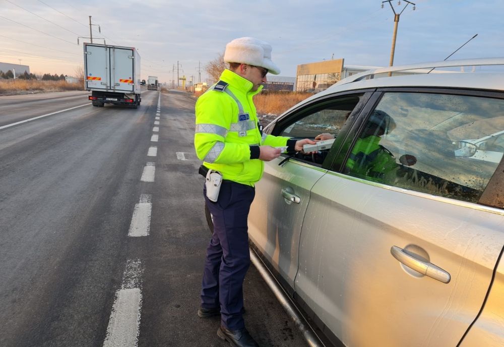 Polițiștii de la rutieră au reținut ieri 9 permise de conducere