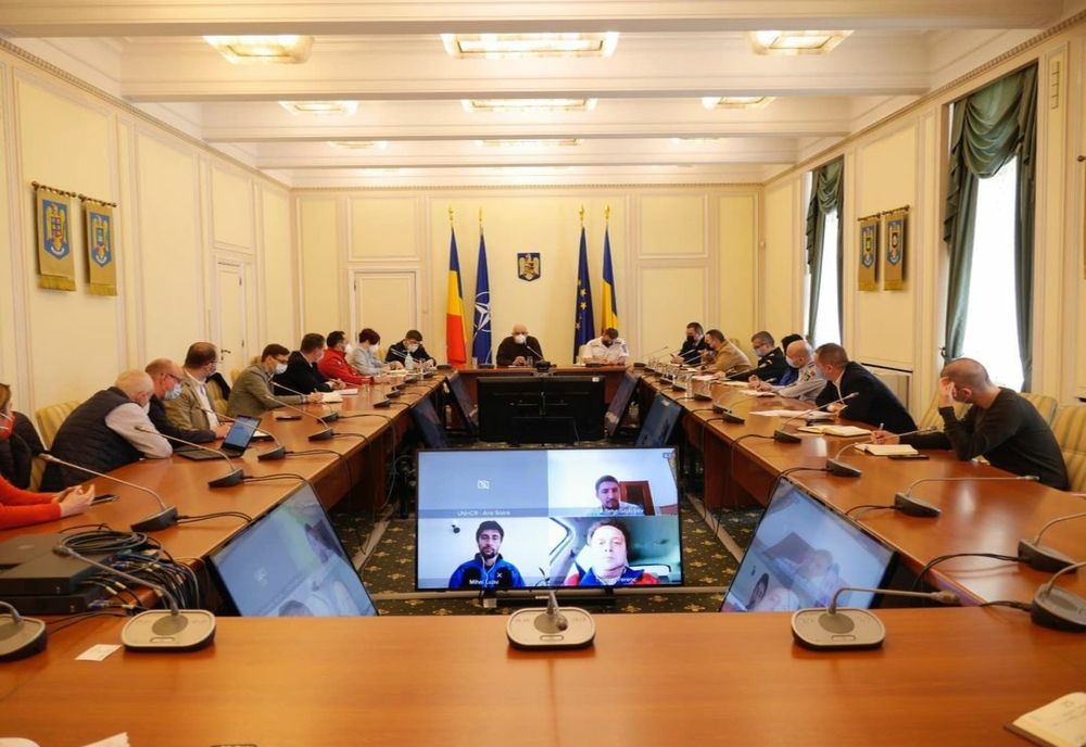 A fost înființat un grup de lucru pentru acordarea asistenței umanitare persoanelor refugiate/strămutate pe teritoriul României