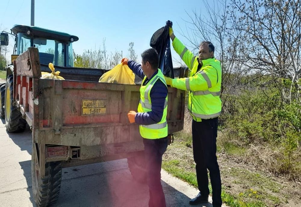 "Curățăm România" pe raza comunei Glodeanu Sărat