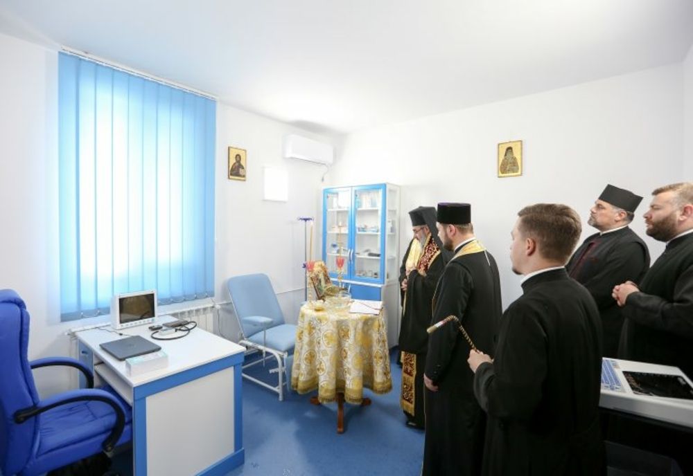 Înaltpreasfințitul Părinte Ciprian, Arhiepiscopul Buzăului și Vrancei, a binecuvântat lucrările de amenajare a noii infirmerii situate în incinta Centrului Eparhial din Buzău