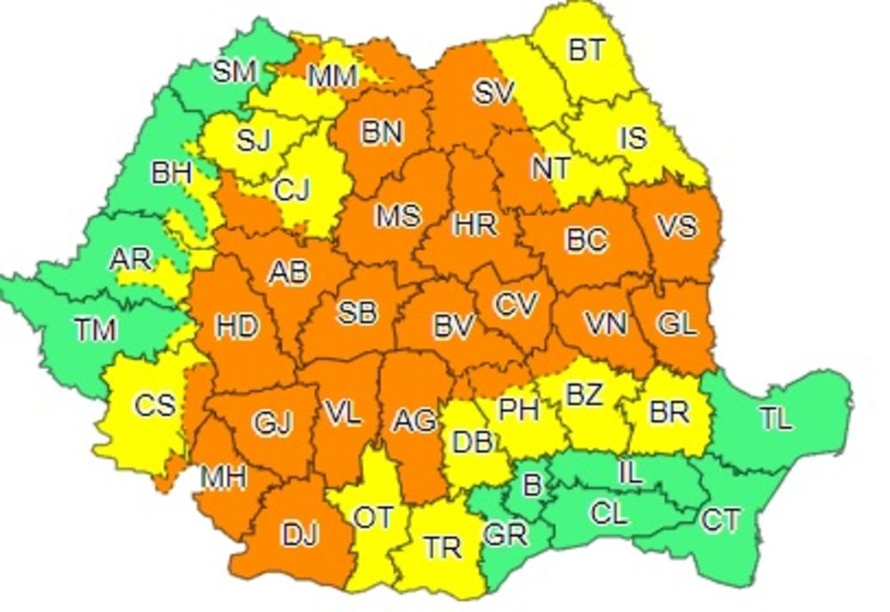 Val de căldură și instabilitate atmosferică