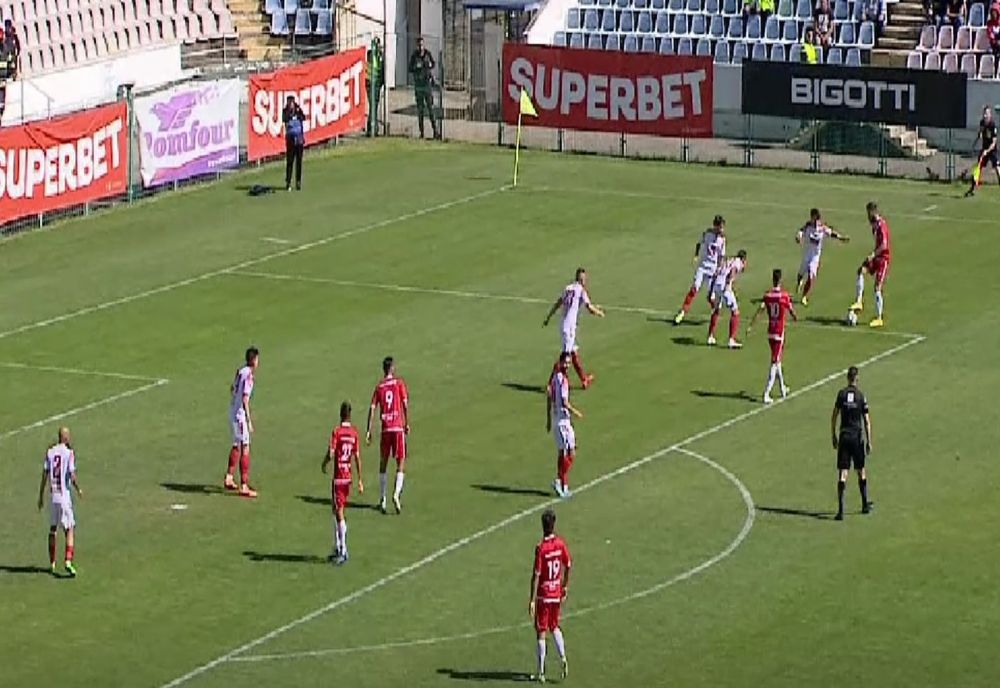 Gloria Buzău revine și câștigă cu 2-1 meciul cu Dinamo București