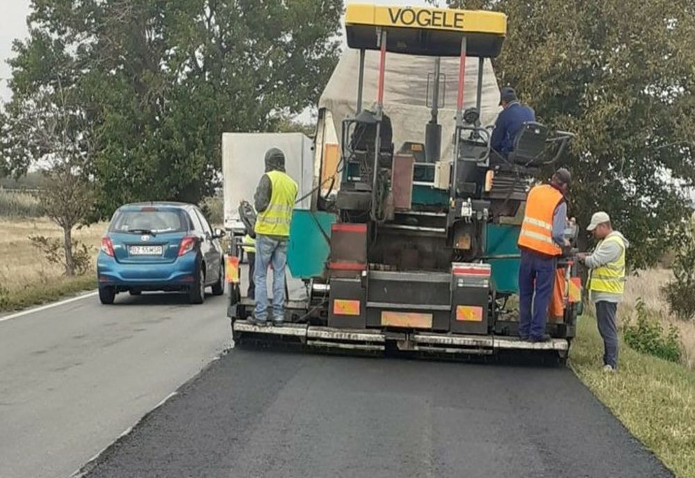 Lucrările pe DN 1B continuă și joi, 8 septembrie