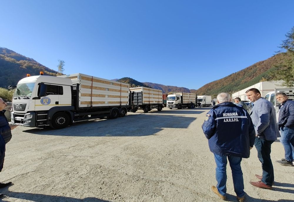 Video: 12 construcții ușoare din elemente modulate, alocate din rezerva de stat,  în sprijinul celor 6 familii din satul Mușcelușa