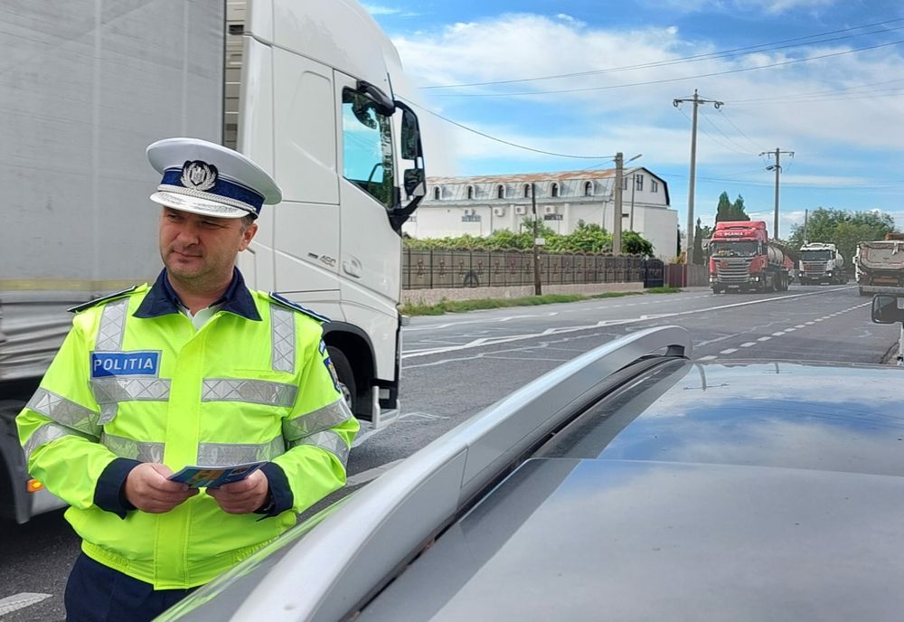 Acțiuni ale polițiștilor rutieri buzoieni  