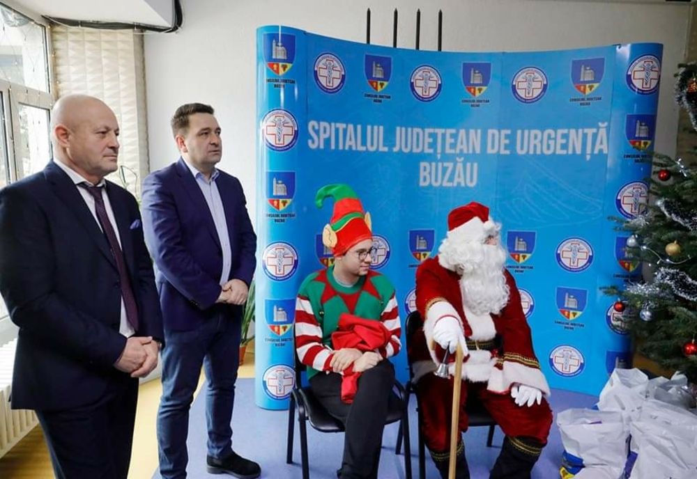 Colindele au răsunat astăzi în Secțiile Spitalului Județean de Urgență Buzău 