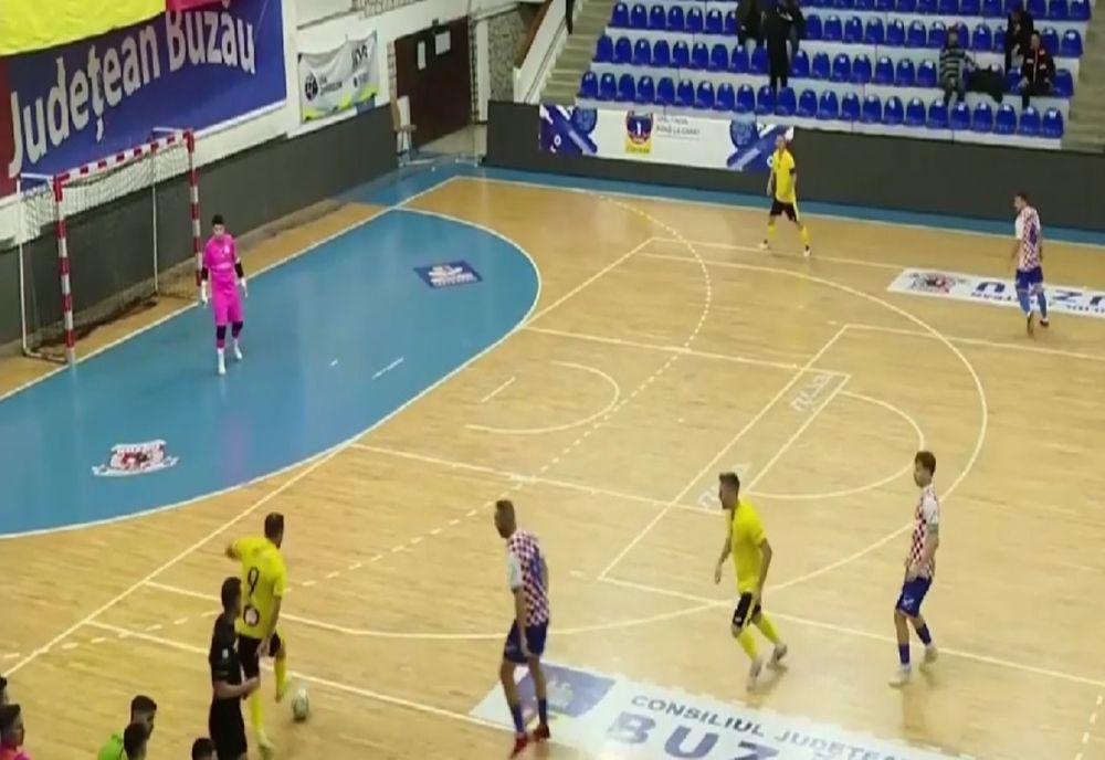 Luceafărul Buzău a încheiat sezonul regular din Liga 1 la futsal cu o nouă înfrângere pe teren propriu