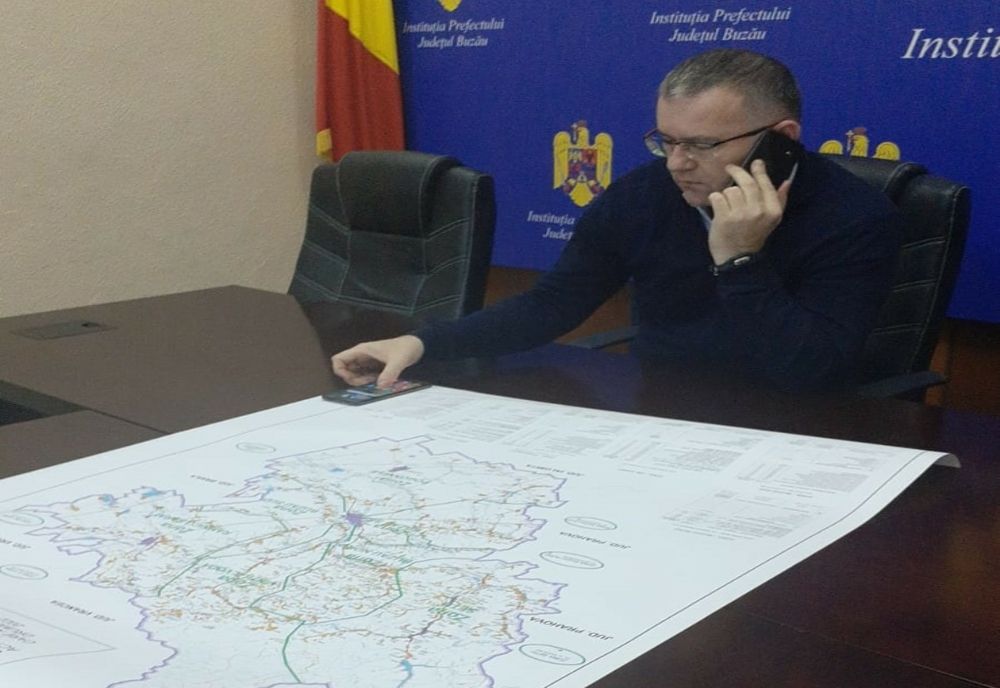 ATENȚIE! Risc de polei în zona joasă a județului Buzău. Măsuri dispuse de prefectul județului