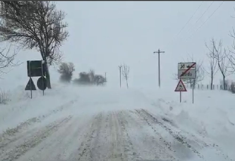 Video: DN22 Râmnicu Sărat - limită județ Brăila rămâne în continuare închis