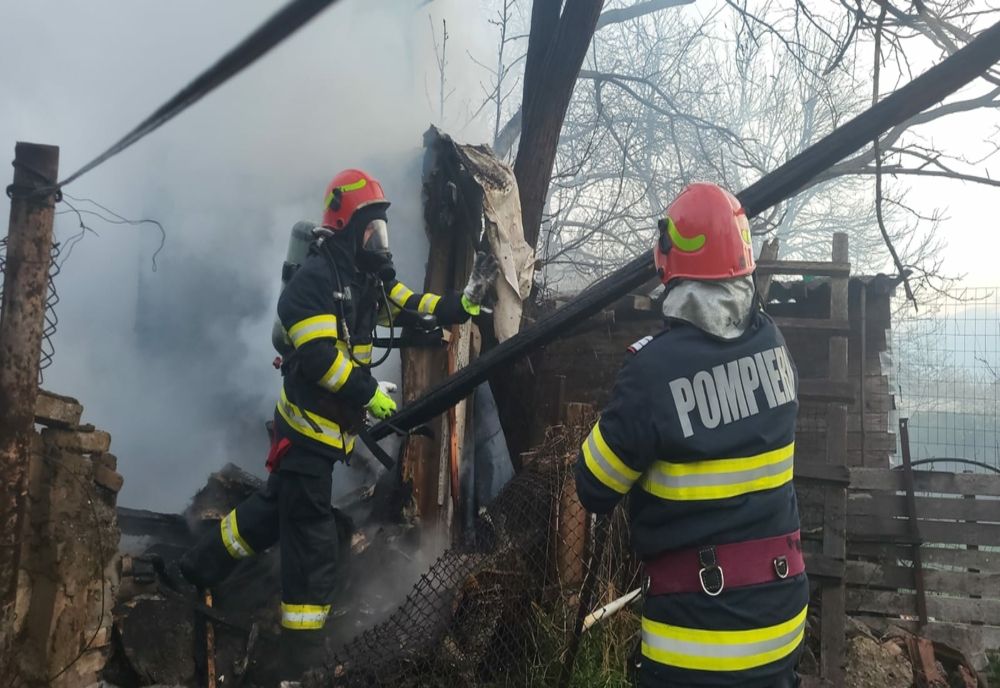 Incendiu la o locuință din Boldu 
