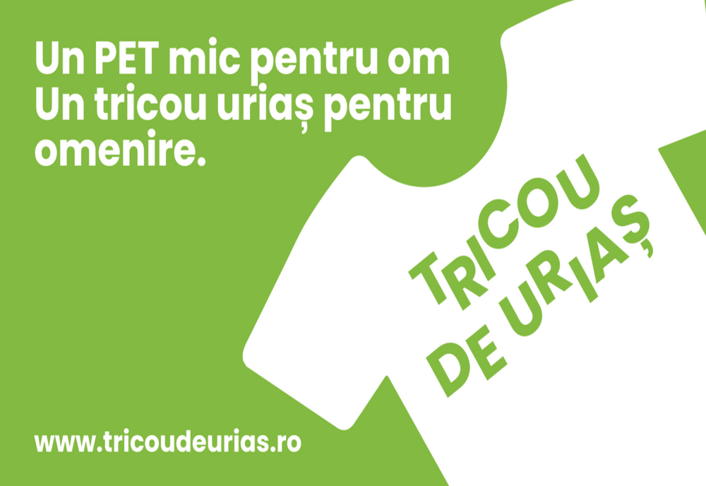 Un PET mic pentru om, un Tricou de Uriaș pentru omenire