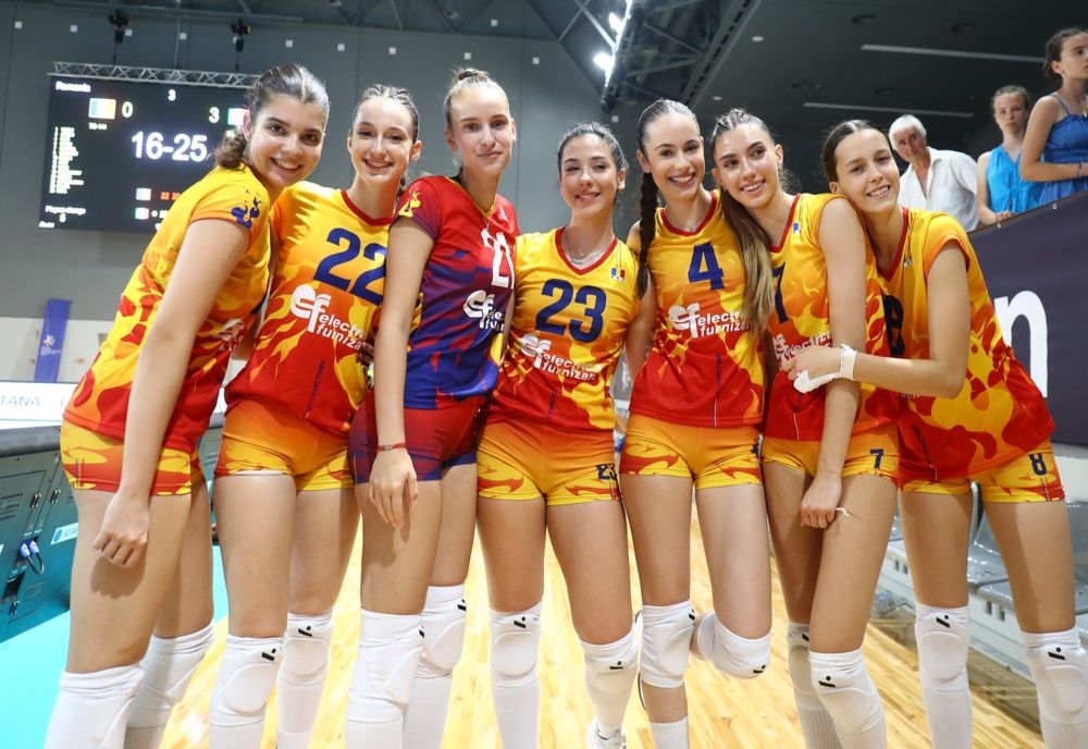 VOLEI: ROMÂNIA PIERDE ULTIMUL MECI DE LA CAMPIONATUL EUROPEAN DE JUNIOARE