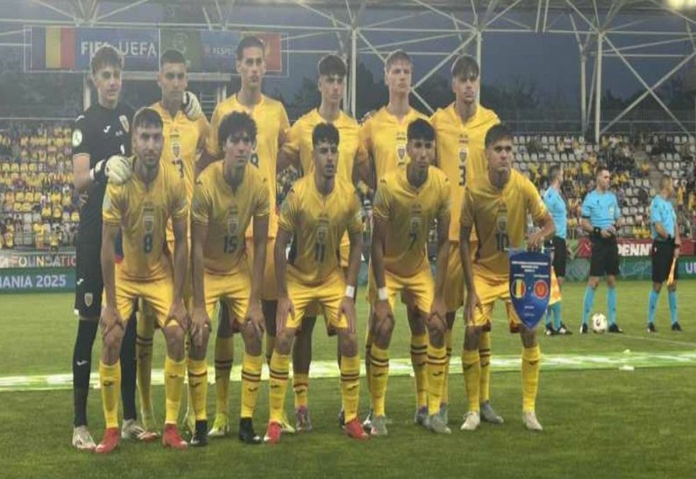 FOTBAL: ROMÂNIA A CÂȘTIGAT CU EMOȚII, 2-1 CU MUNTENEGRU, LA DEBUTUL ÎN CAMPIONATUL EUROPEAN UNDER-19